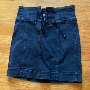 Free people high waisted skirt